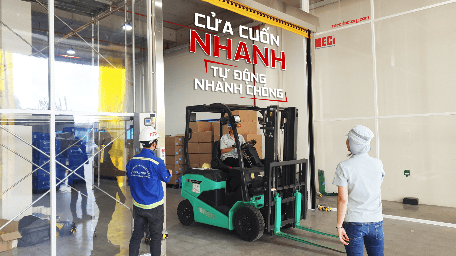 ảnh bìa công dụng của cửa cuốn nhanh