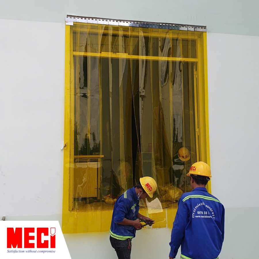 rèm nhựa PVC