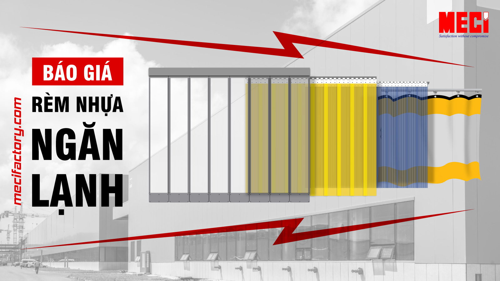 Báo giá rèm nhựa ngăn lạnh cho nhà máy mới nhất 2025