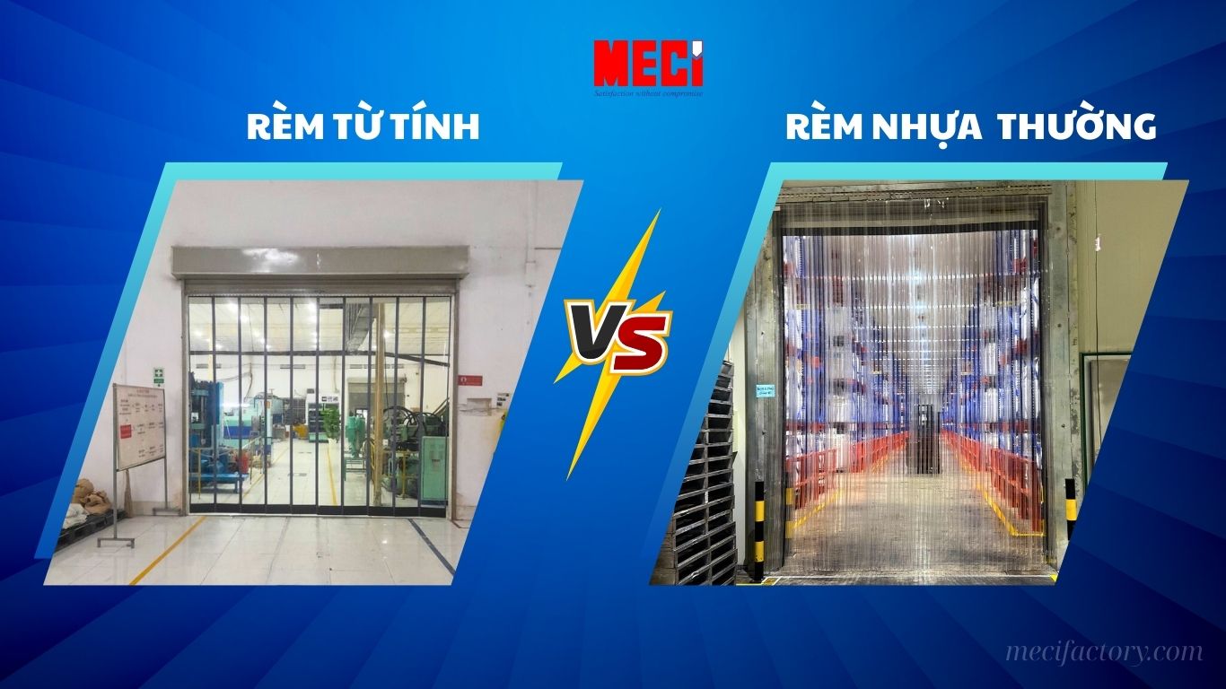 Rèm nhựa từ tính và rèm nhựa thường: Loại nào ngăn lạnh tốt hơn?