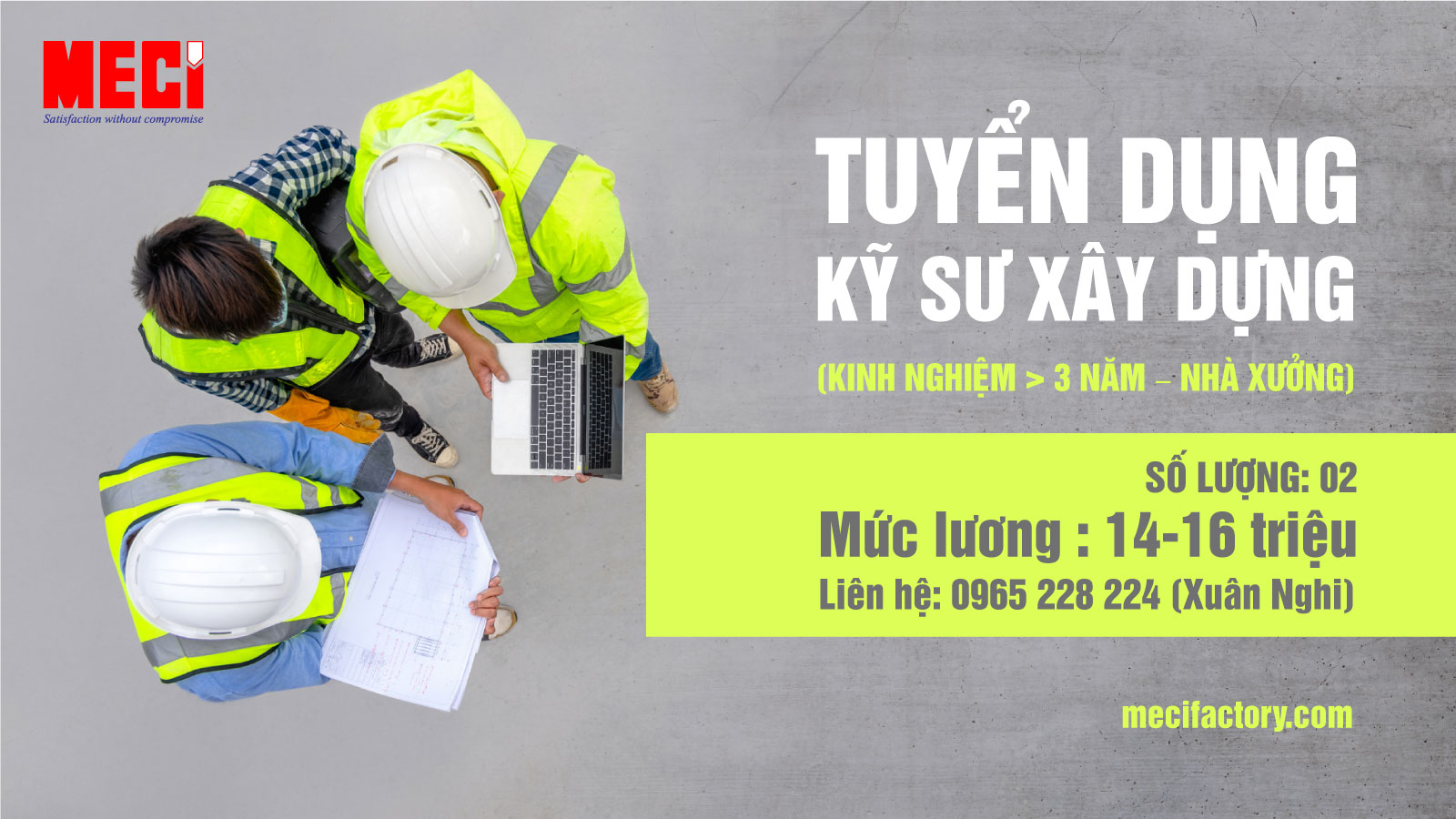 ảnh bìa của tuyển dụng kỹ sư xây dựng