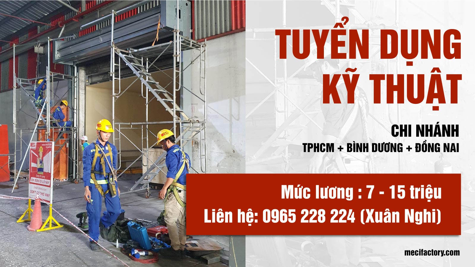 ảnh bìa của tuyển dụng kỹ thuật khu vực TPHCM/Bình Dương/Đồng Nai