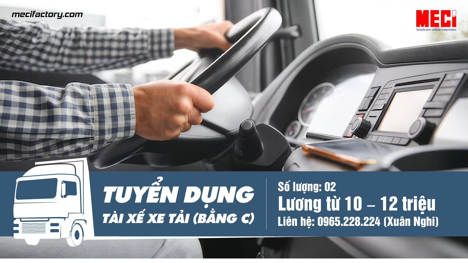 ảnh bìa của tuyển dụng tài xế xe tải