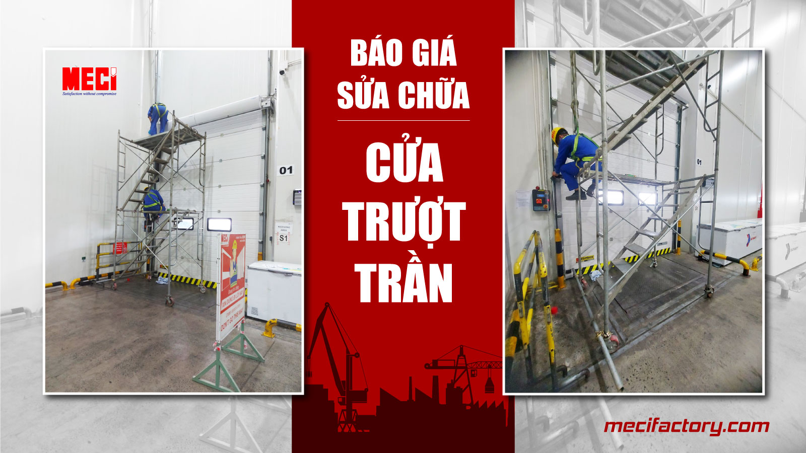 báo giá sửa chữa cửa trượt trần ảnh bìa