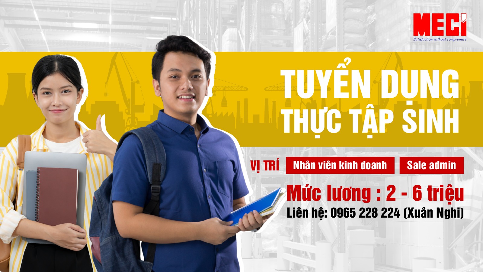ảnh bìa của tuyển dụng thực tập sinh