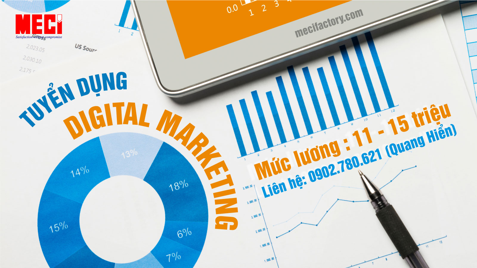 ảnh bìa của tuyển dụng digital marketing